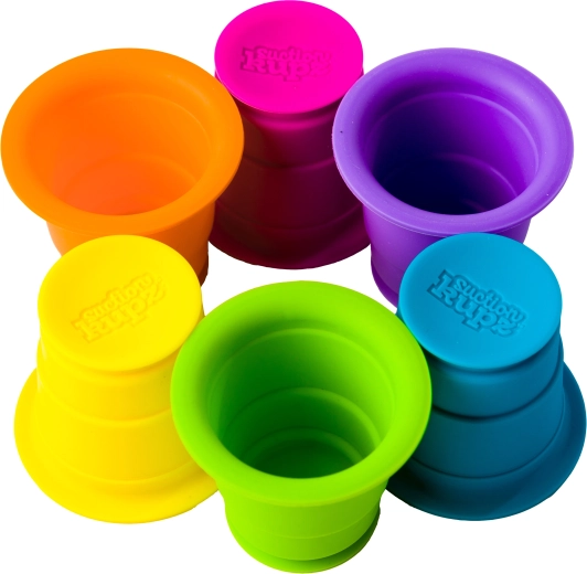 Zacht, veilig siliconen in levendige kleuren
