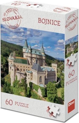 Dino puzzel Toeristische editie Slovakije Bojnice 60 stukjes