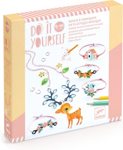 Djeco DIY-set voor het maken van sieraden – diertjes