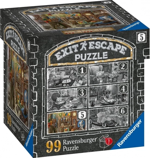 Ravensburger Escape Puzzle Spookhuis 5: Op Zolder