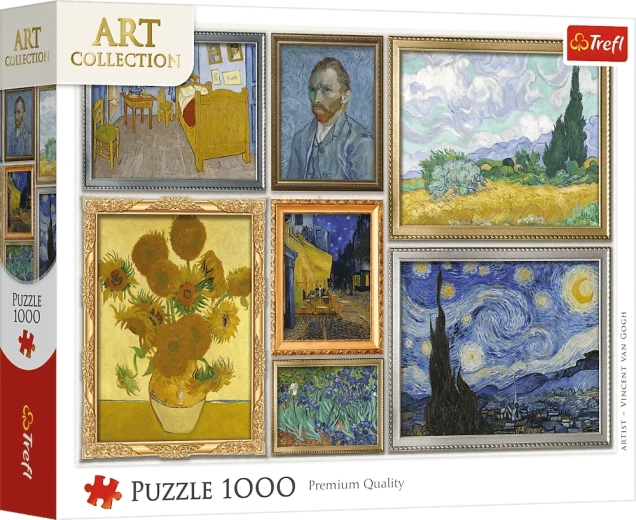 Trefl puzzel Art Collection: collectie van Vincent van Gogh 1000 stukjes