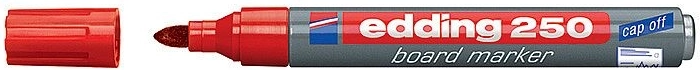Whiteboardmarker edding 250, rood
