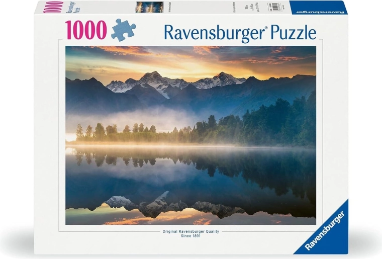 Ravensburger puzzel Lake Matheson, Nieuw-Zeeland 1000 stukjes