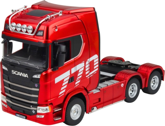 Realistische Scania 770S-trekker op schaal 1:18