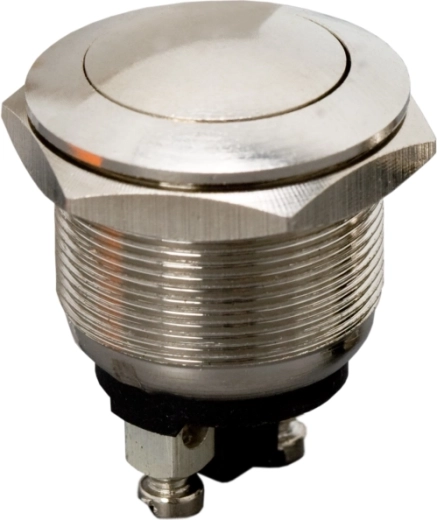 Verzonken metalen drukknop SPST