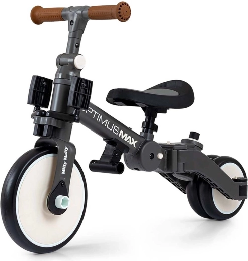 Groeit met het kind mee: 5-in-1 van loopfiets tot trappendriewieler