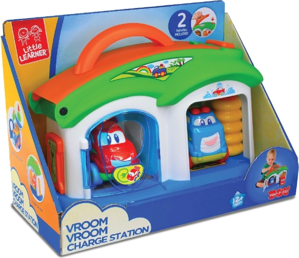 Hap-P-Kid oplaadstation met autootjes