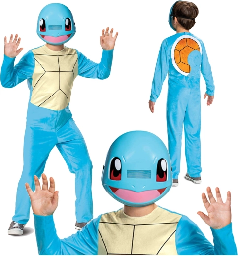 Kinderkostuum Pokémon Squirtle Kigurumi – Maat 126–136 cm