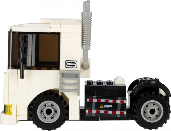 Realistische stads­vrachtwagen met details