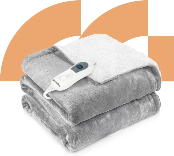 elektrische verwarmde deken CozyHeat 120W grijs