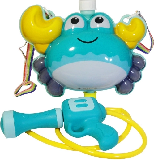 Waterpistool met krab-waterreservoir