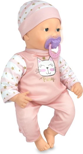 Roze outfit met fopspeen