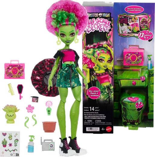 Monster High Venus McFlytrap-pop met accessoires Self-care