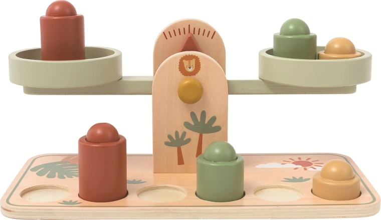 Houten Montessori-speelgoed