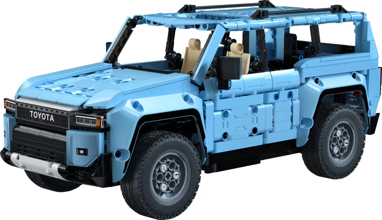 Realistische uitstraling van de Toyota Land Cruiser Prado