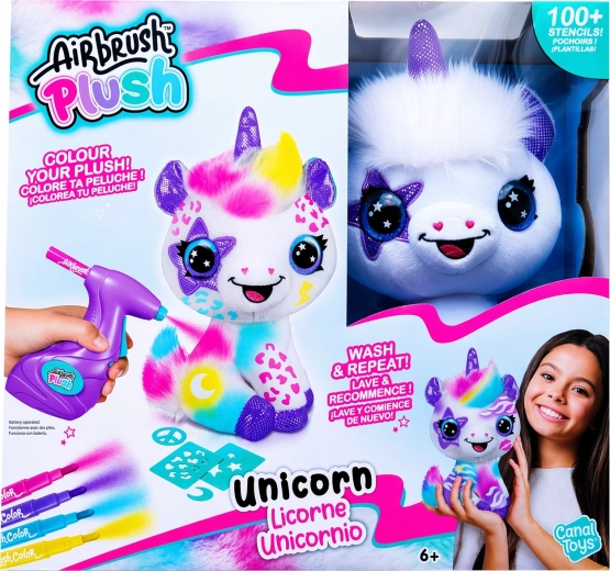EP Line Airbrush studio eenhoorn creatieve set met verstuiver