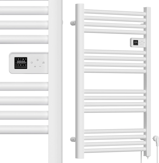 Elektrische badkamer radiator MALTEC 500 W met thermostaat