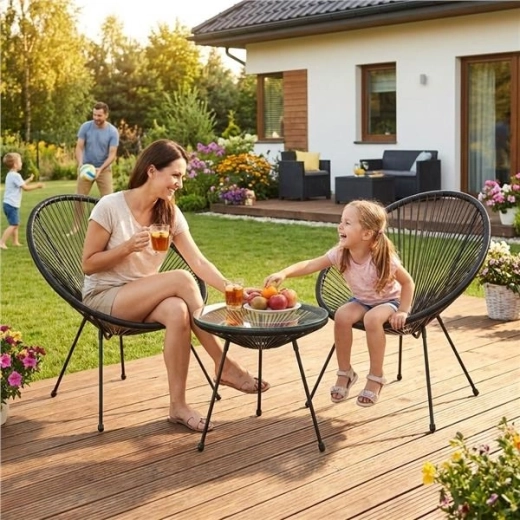 Set voor ontspannen zitten met z’n tweeën
