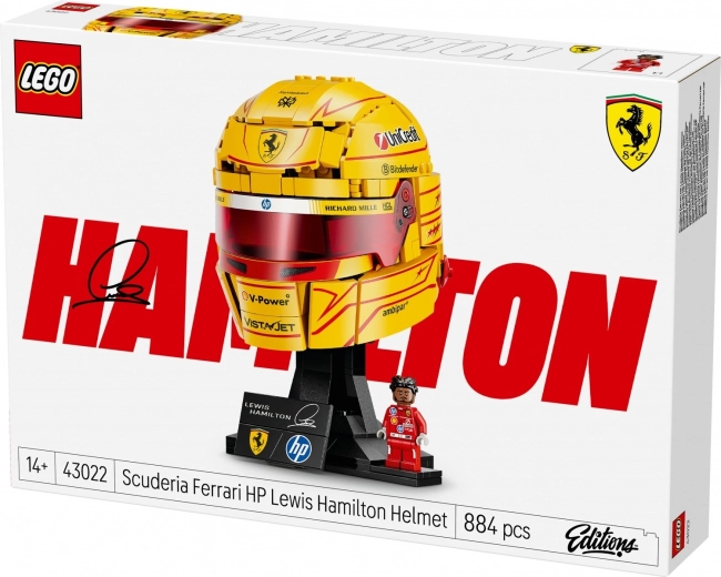 Minifiguur van Lewis Hamilton als onderdeel van de set