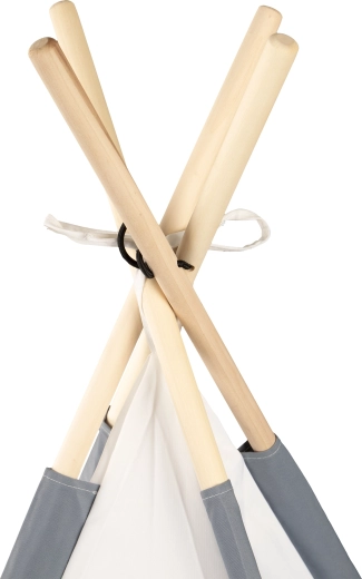 Houten frame en eenvoudig opzetten