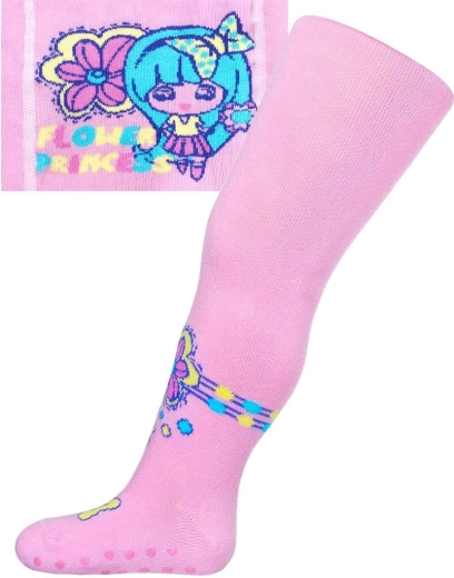 Katoenen maillot met ABS New Baby Flower Princess lichtroze