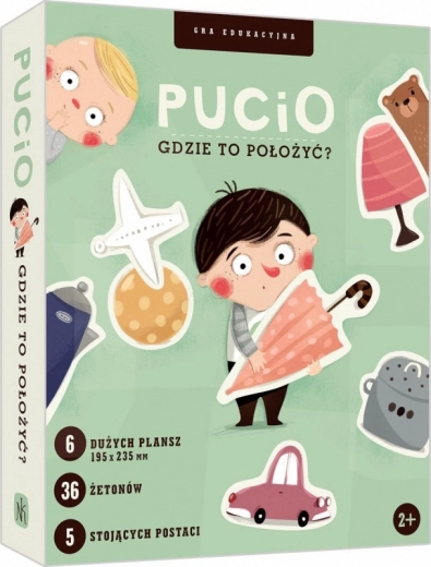 Spel Pucio. Waar plaats je het?