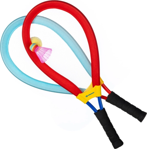Schildkröt set grote rackets voor tennis en badminton voor kinderen