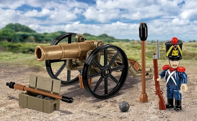 Authentiek kanon van het Gribeauval-systeem