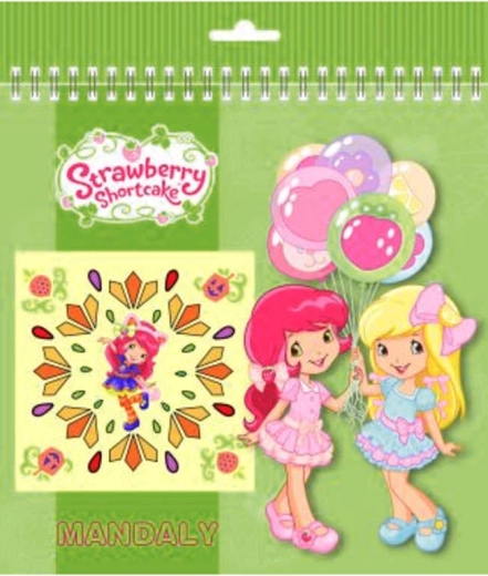 Akim kleurplaten Aardbeitje (Strawberry Shortcake) – mandala’s