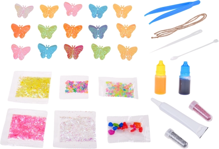 Glitters, pigmenten en versieringen voor eindeloze combinaties