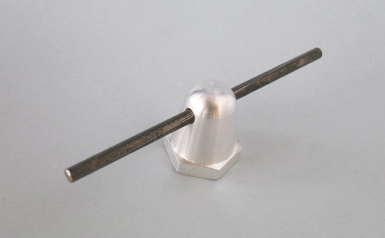 Jamara aluminium spinner SW 22 mm M6 - 1 stuk