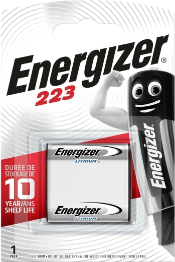 Lithiumbatterij CR-P2 6 V voor camera’s ENERGIZER