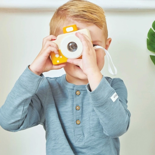 Spelen als een kleine fotograaf