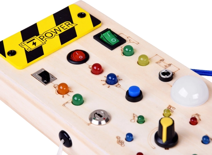 Leren oorzaak–gevolg met oplichtende LED’s