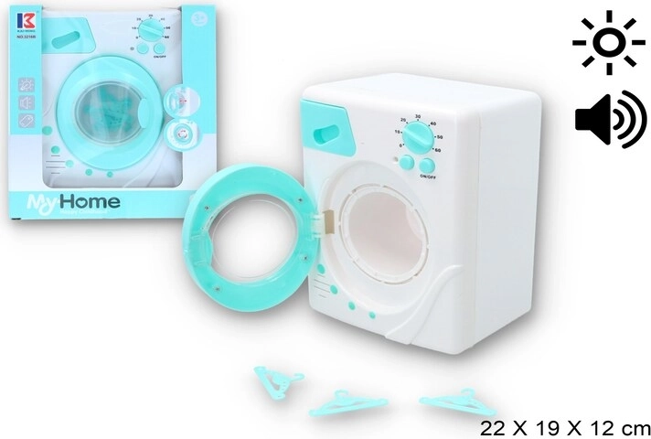 Kinderspeelkeuken met wasmachine