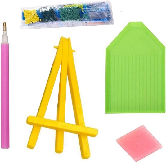 Complete mini-set met standaard