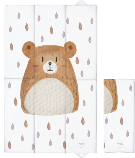 Ceba Baby reisverschoonmatje basic bear buddy 80 × 50 cm