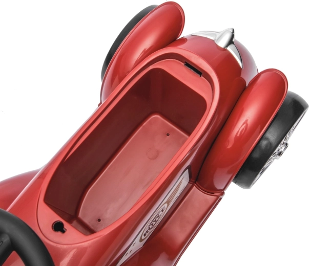 Opbergruimte onder het zadel