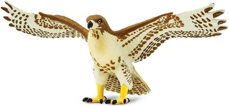 Safari Ltd. roodstaartbuizerd - 1 stuk