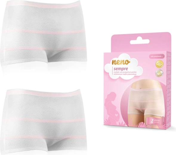 Neno Sempre postpartumbroekje, maat M (2 stuks)