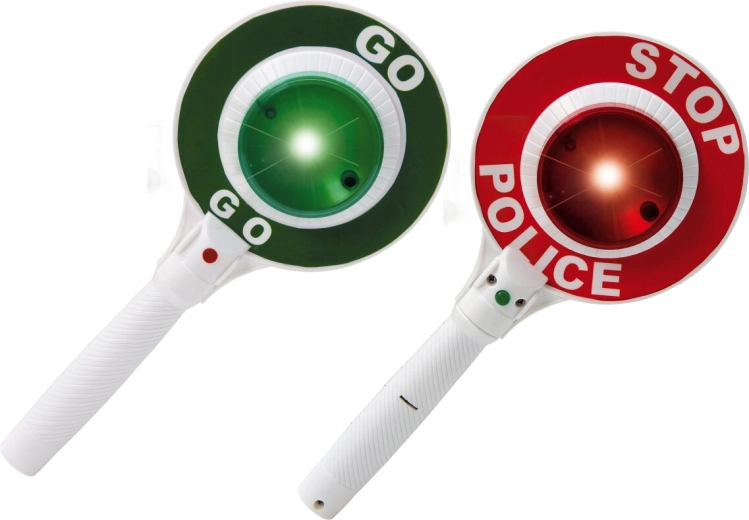 Jamara politie-signaalbord STOP/GO met licht - 1 stuk