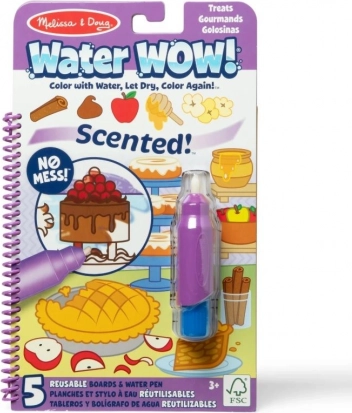 Waterkleurboek Water WOW! met geur – Lekkers