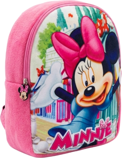 Pluchen kinder rugzak Minnie Mouse roze