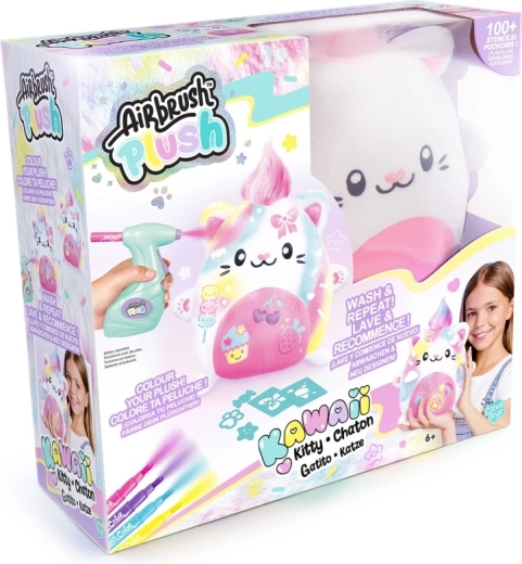 Creatieve set Airbrush studio Kawaii-kat