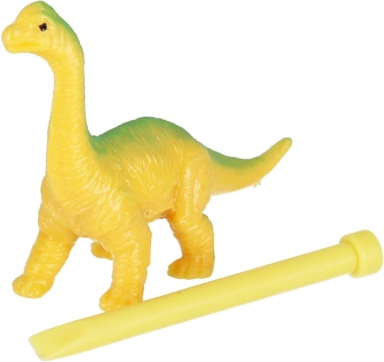 Dinosaurus als verrassing binnenin