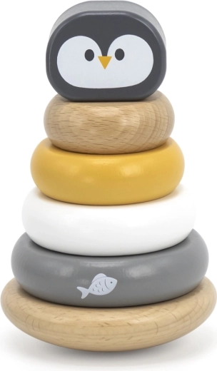 Piramide met pinguïn-motief