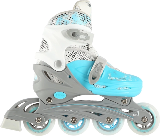Meegroeiende skates met 4-traps maatverstelling