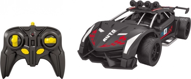 RC-auto met misteffect