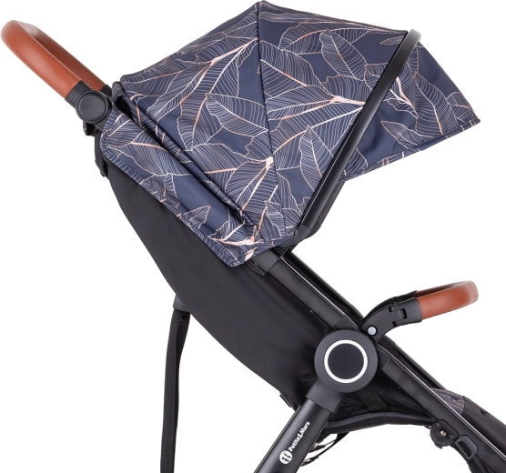 Petite&Mars zonnekap voor kinderwagen Street+/Street2 limited palmtree