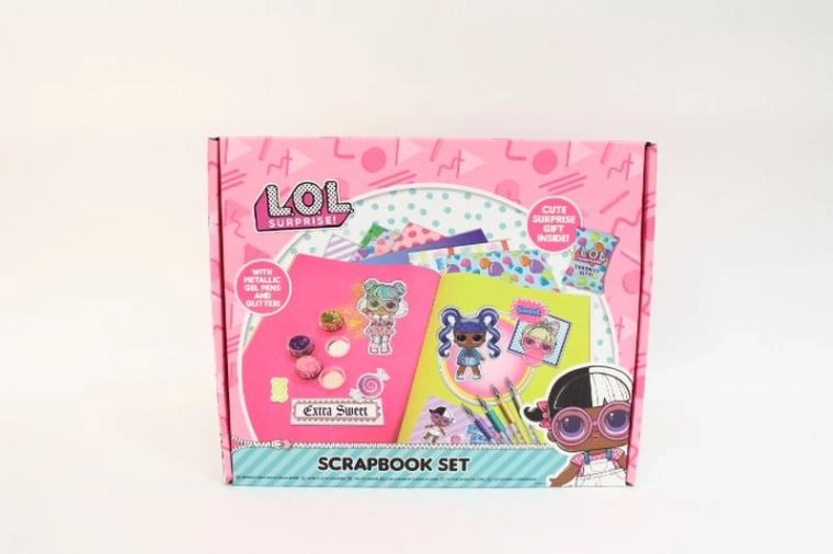 L.O.L. Surprise creatieve set om een notitieboekje te versieren
